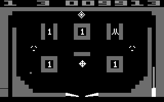 Pinball screenshot 4 for Atari 2600